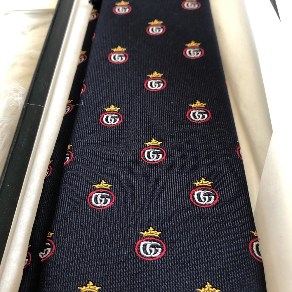 Gucci Tie Navy